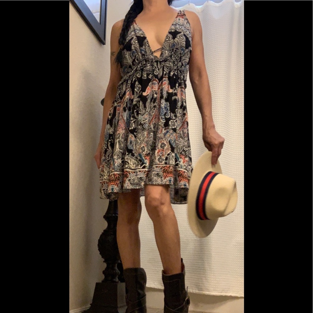 Free people mini dress size medium